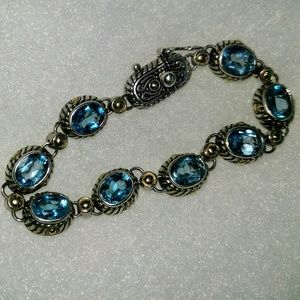 SAMUEL BEHNAM BLUE TOPAZ 
BRACELET 

     